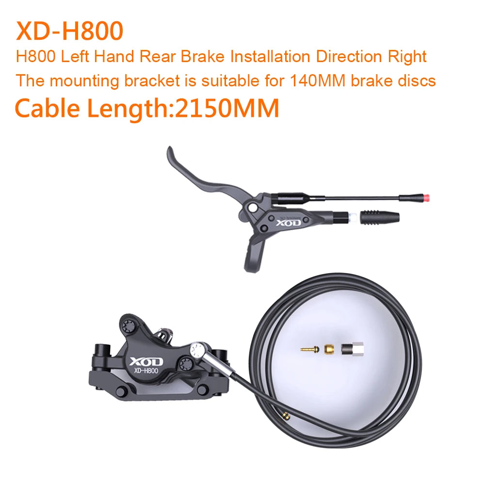 XOD H800 / H880 Hydraulic Disc Brakes for Electric Scooters