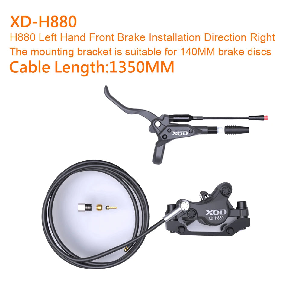 XOD H800 / H880 Hydraulic Disc Brakes for Electric Scooters