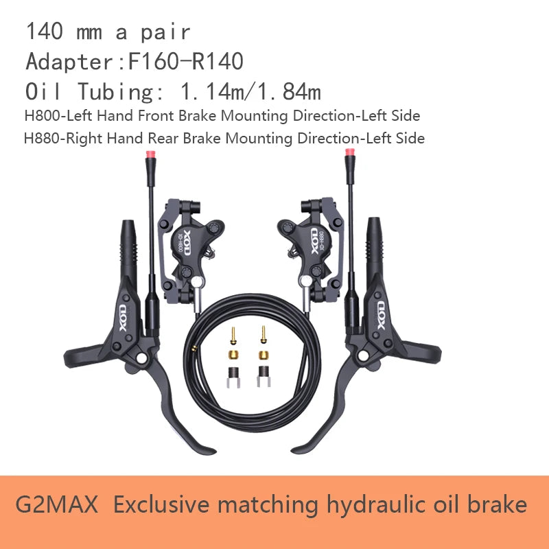 XOD H800 / H880 Hydraulic Disc Brakes for Electric Scooters