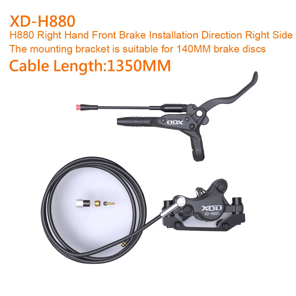 XOD H800 / H880 Hydraulic Disc Brakes for Electric Scooters