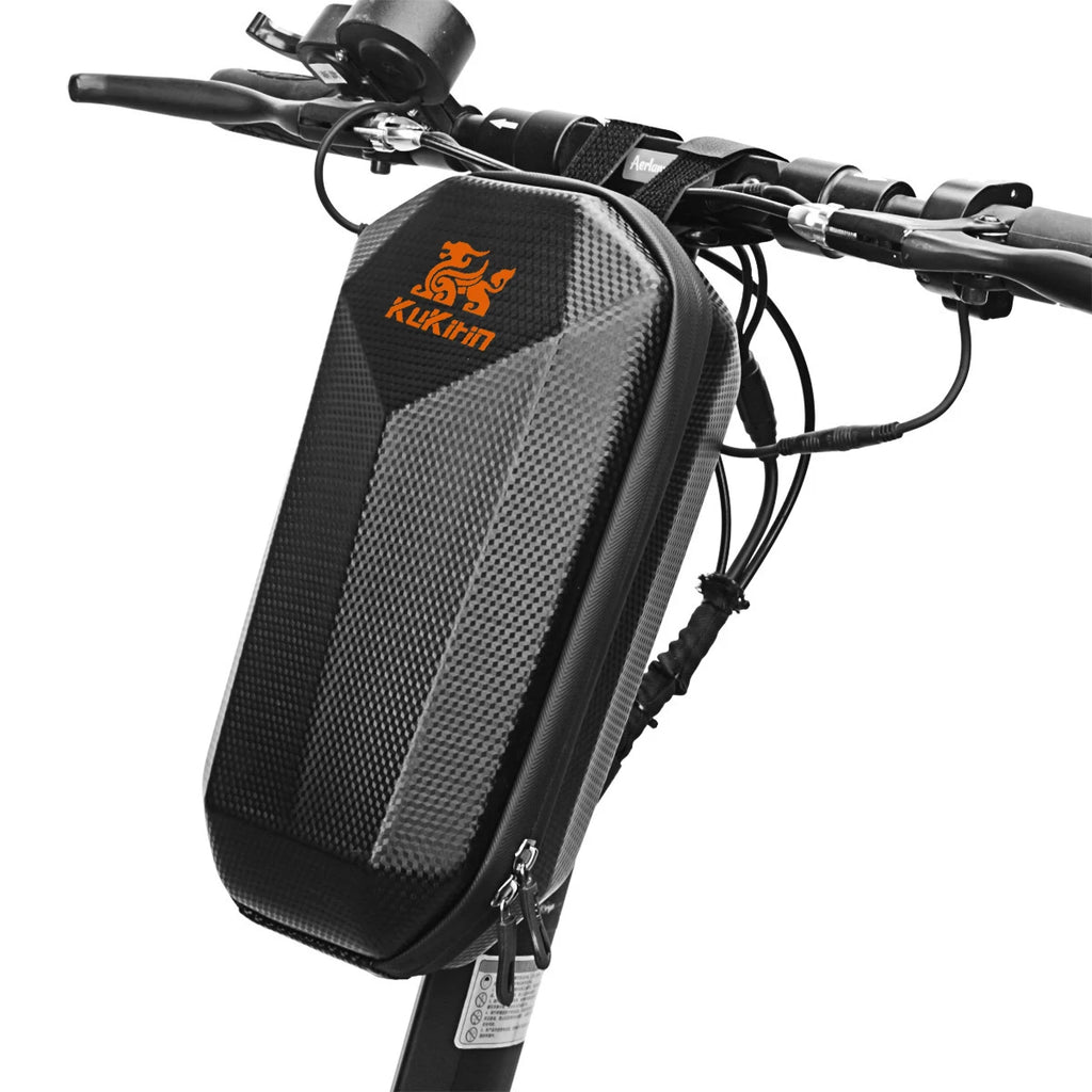 KuKirin Scooter Handlebar Storage Bag – PU & EVA Shell