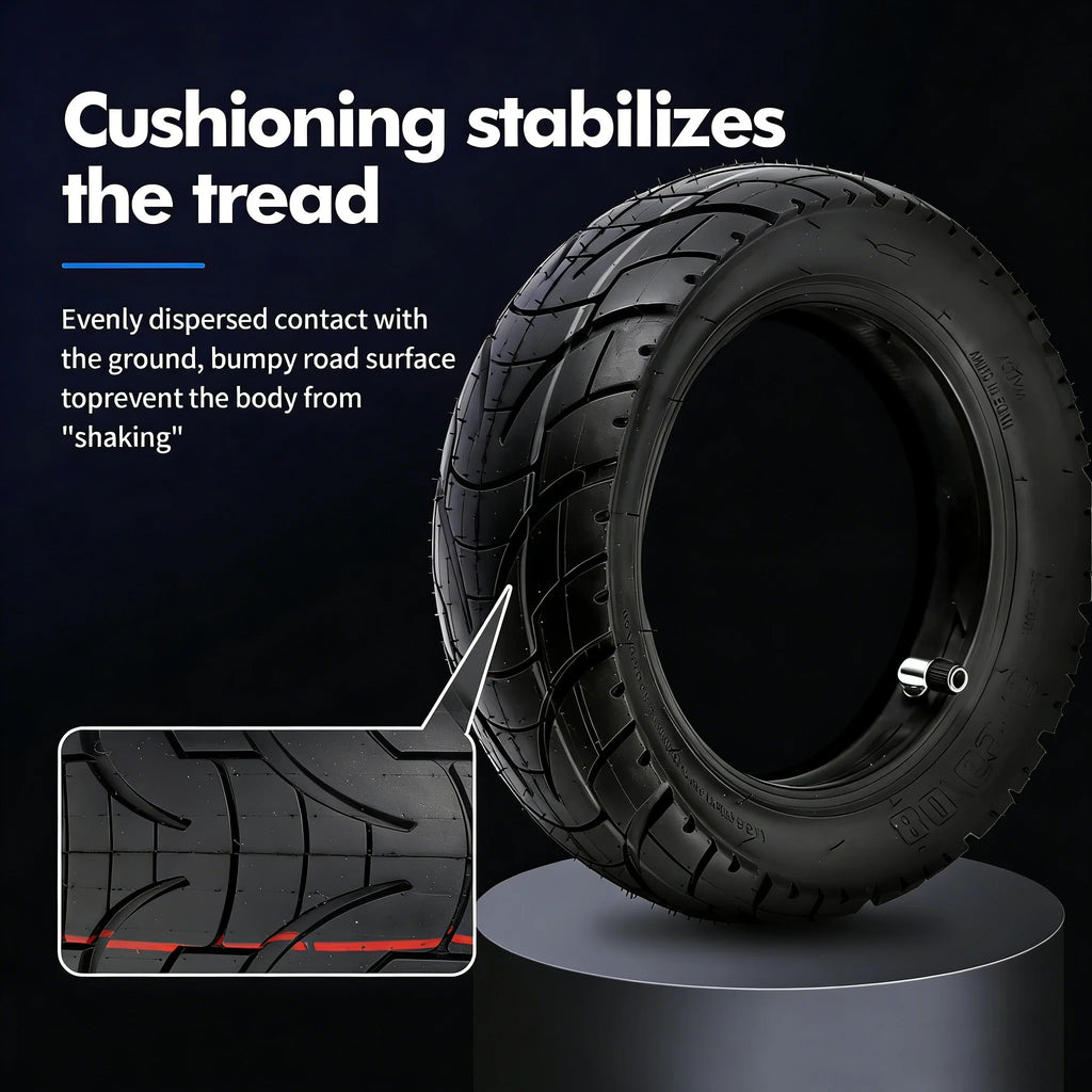 80/65-6 Scooter Tyre & Inner Tube Options – 10-Inch