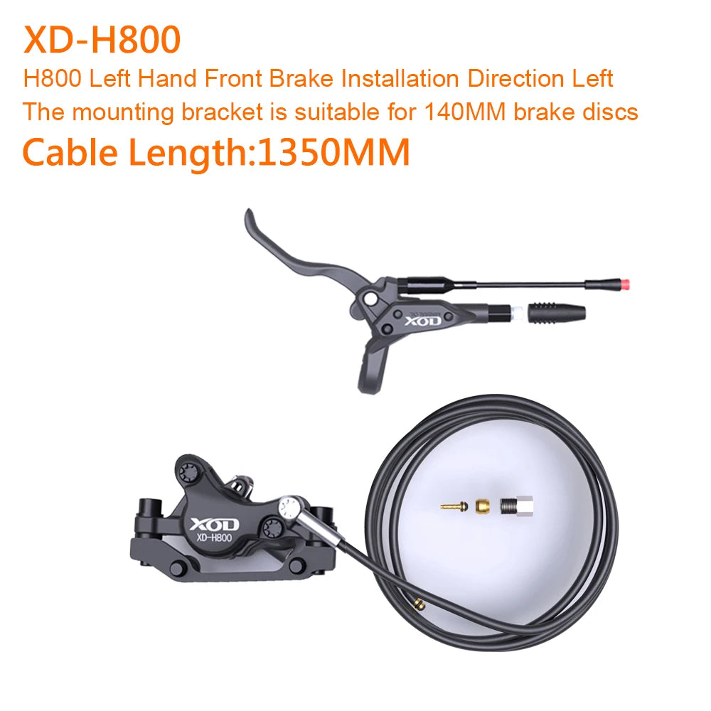 XOD H800 / H880 Hydraulic Disc Brakes for Electric Scooters