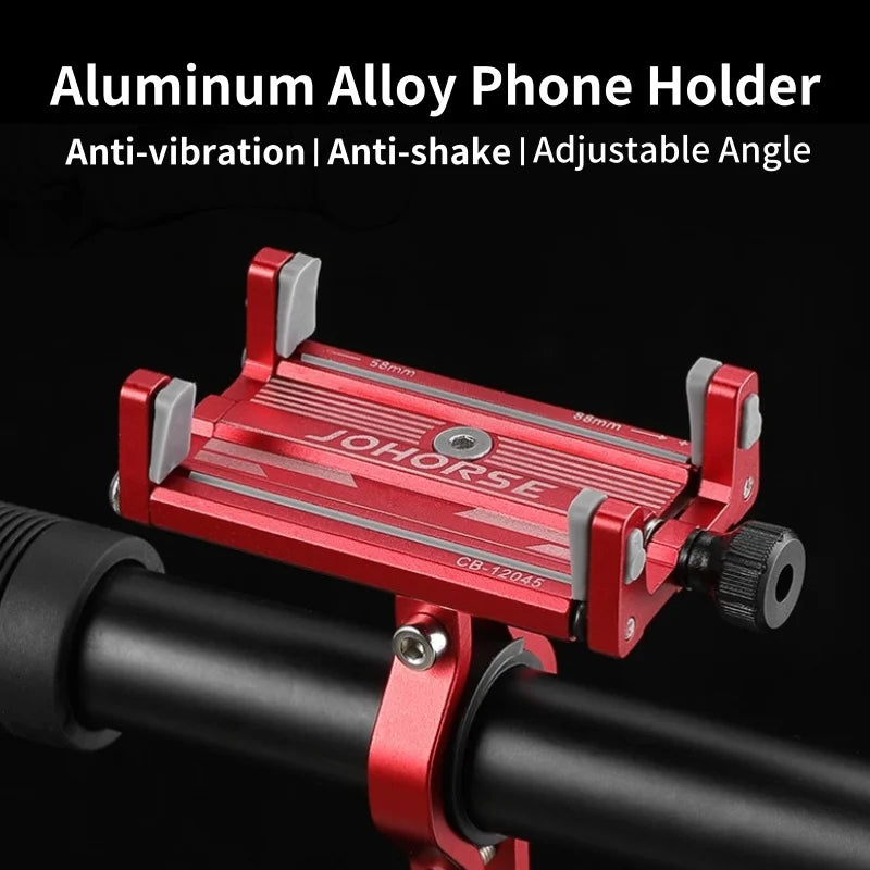Adjustable Aluminium Phone Holder for Scooters & Bicycles
