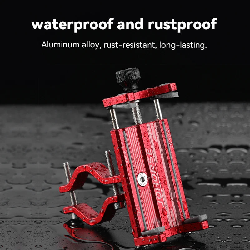 Adjustable Aluminium Phone Holder for Scooters & Bicycles