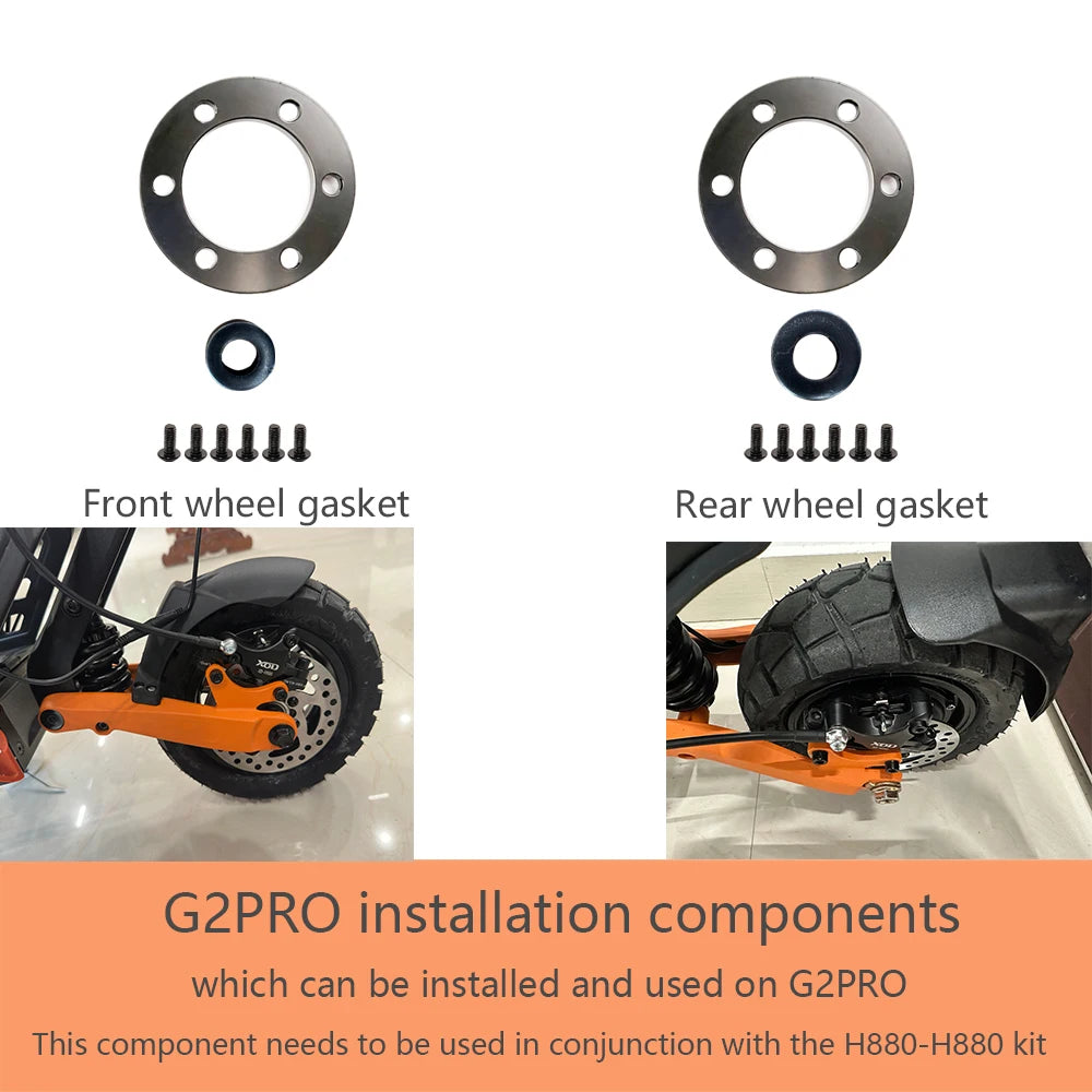 XOD H800 / H880 Hydraulic Disc Brakes for Electric Scooters
