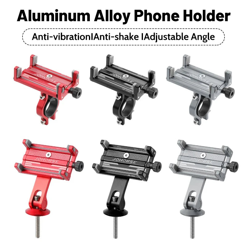 Adjustable Aluminium Phone Holder for Scooters & Bicycles